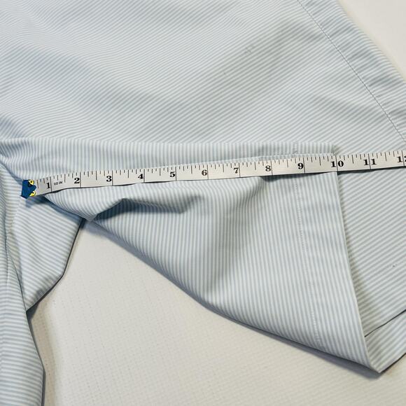 Nike Golf Shorts Mens 40 Blue White Dri-FIT Tour Performance Lightweight Stripe - Picture 4 of 10